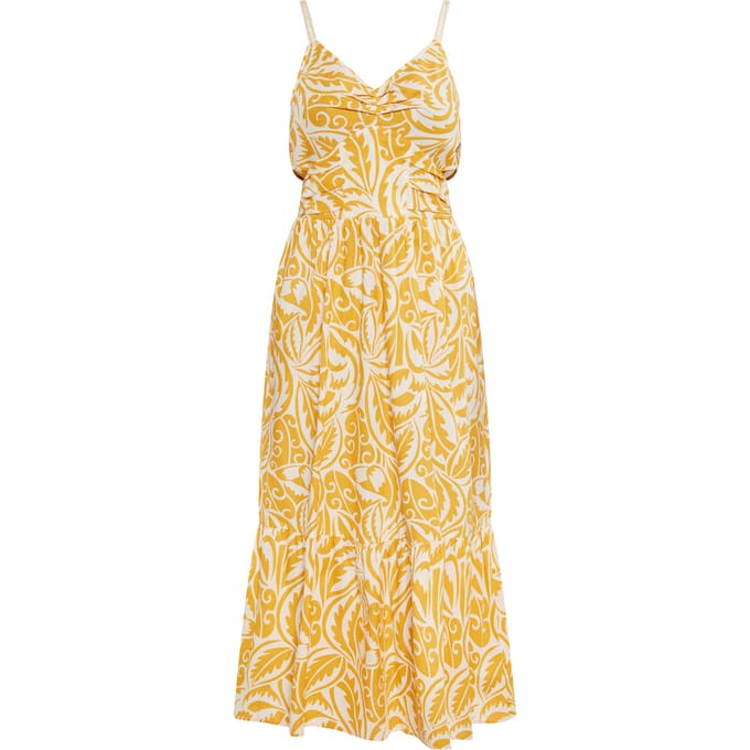 IZIA Jurk Dames geel