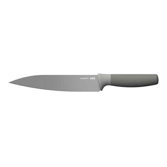 LEO Vleesmes Balance 19cm met beschermhoes - Grijs -