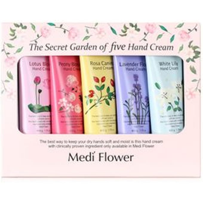 MediFlower - The Secret Garden of Five Hand Cream Set 5 pcs