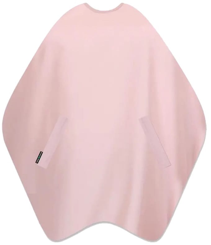 Trend-Design Skinny Kapmantel met drukknopen Bubblegum 135x150cm