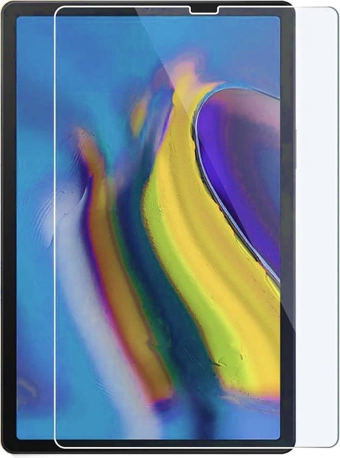 Screenprotector - Geschikt voor Samsung Galaxy Tab S5e - Extra Sterk - Beschermglas - Gehard Glas - Tempered Glass - Screen Protector