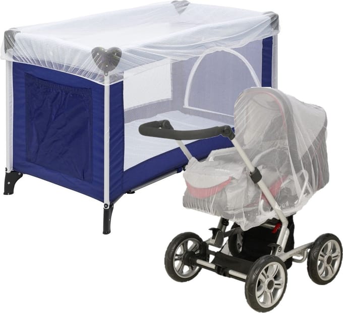 Playshoes - Universal muggen net - Orgineel - Wit - maat Onesize