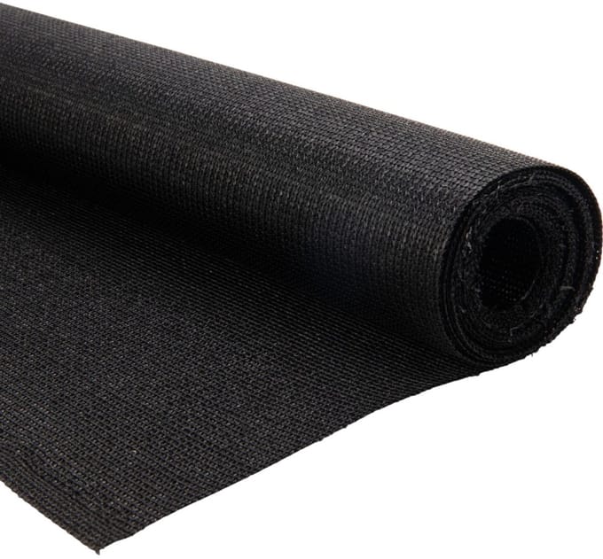 Schaduwdoek per meter classic black