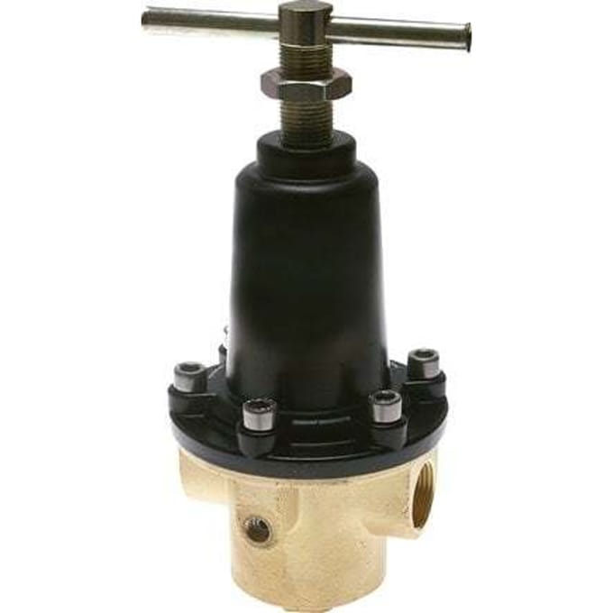 Drukregelaar G1'' 6500l/min 0.2-3.0bar/3-44psi Messing