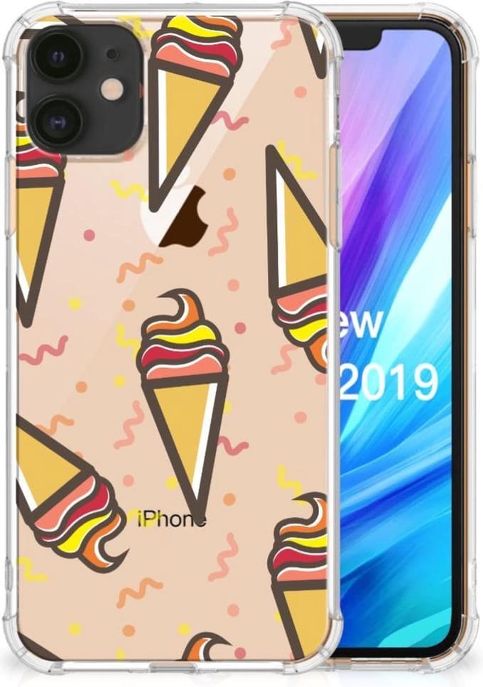 Apple iPhone 11 Beschermhoes Icecream