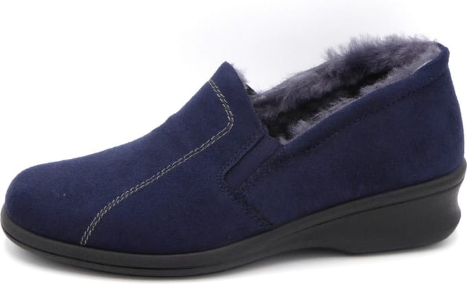 Rohde 2516 50 Dames Sloffen - Blauw - 4.5