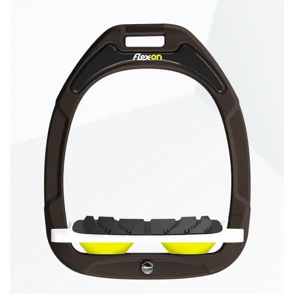 Ingelaste Steigbuizen Bruin/Wit/Geel Flex-On Green Composite