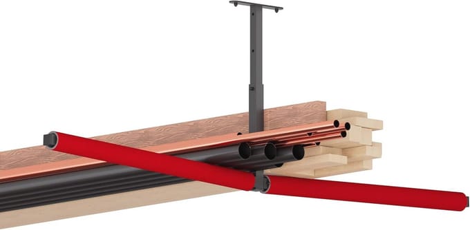Ruimtebesparende Plafondrekken voor Ladders, Kajaks en Gereedschap - 2 Stuks