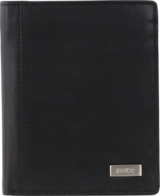 Maître portemonnee Fusto Hamlet Billfold V10 Wallet Black zwart
