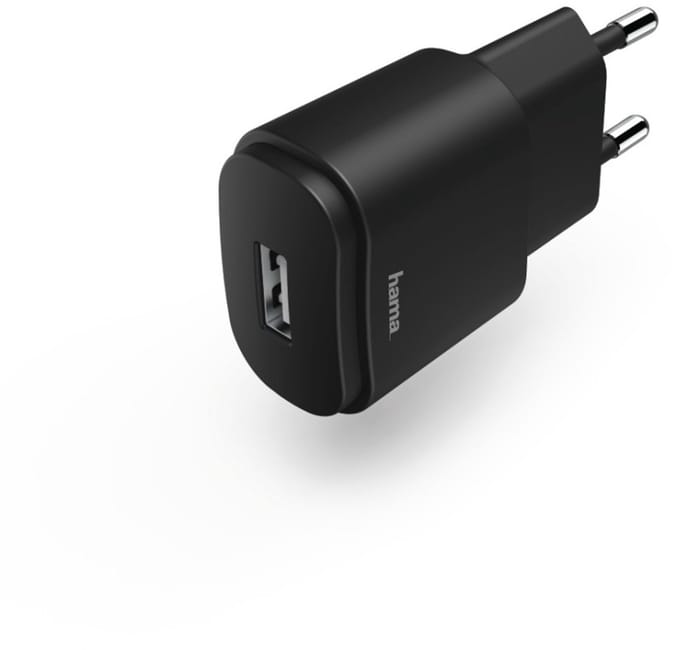 Hama Oplader, 1.2 A, zwart