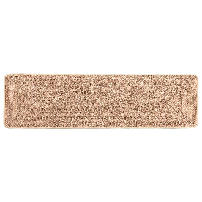 vidaXL - Tapijt - Runner - MARSA - Geel - 100 - x - 400 - cm - Polyester - en - PVC