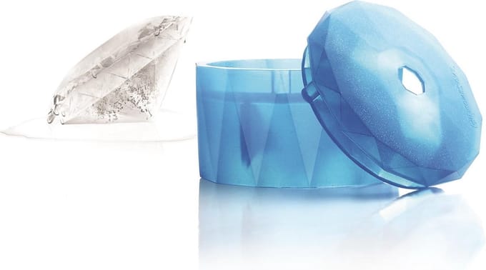 Silicone Zone Ijsblokjesvorm - 1 stuk- Wit