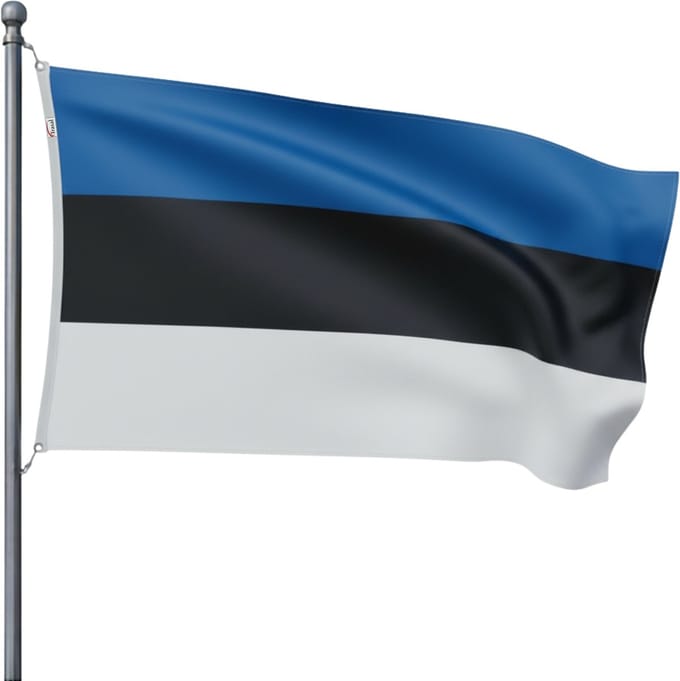 Trasal – vlag Estland - estse vlag - 150x90cm