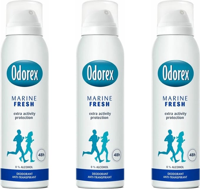 Odorex Deo Spray - Marine- 3 x 150 ml