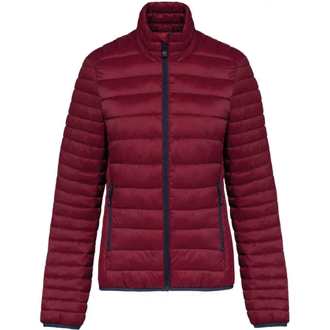Kariban Ladies' lightweight padded jacket K6121 - Wine - XL