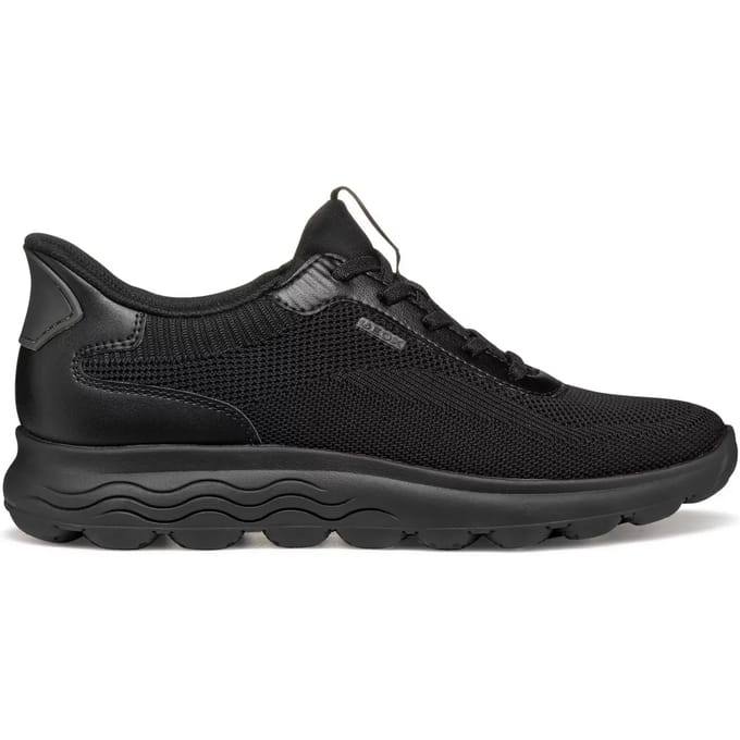 GEOX SPHERICA PLUS DAMES Sneakers - ZWART - Maat 36