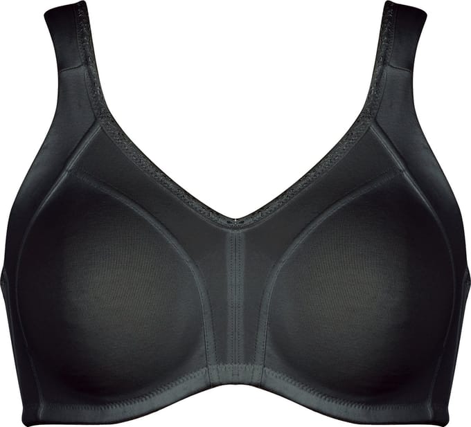 Naturana - Katoenen minimizer met side smoother - 5332 - Zwart - 100B