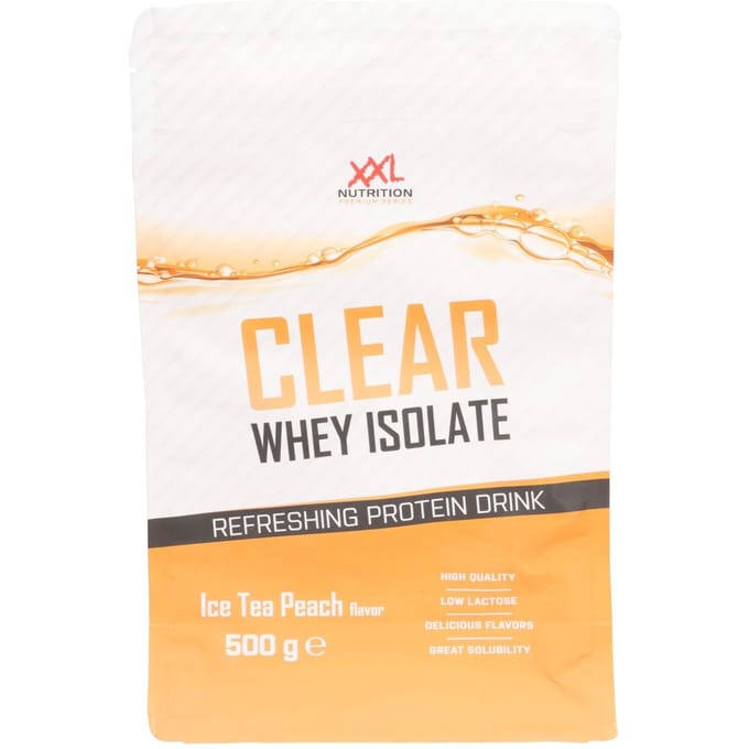 XXL Nutrition - Clear Whey Isolate - Ice Tea Peach - Eiwitpoeder - 500 g