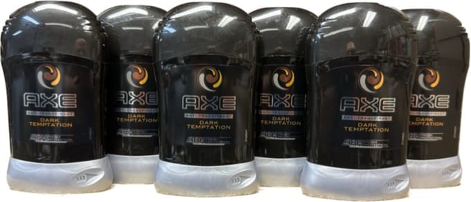 Axe Deodorant Stick - Dark Temptation - 6  x 50 ml - Voordeelverpakking