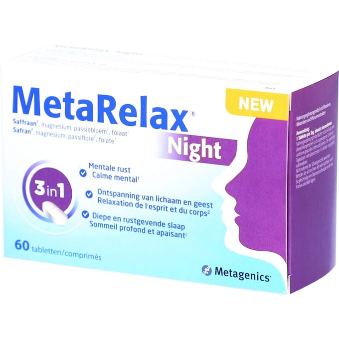 Metagenics MetaRelax Night Tabletten 60TB