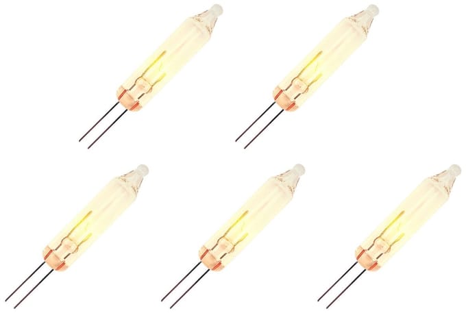 OE Lightning Reserve Kerstlampjes - 5 stuks - Zonder Fitting - 2.5V/0.425W - Warm Wit Licht