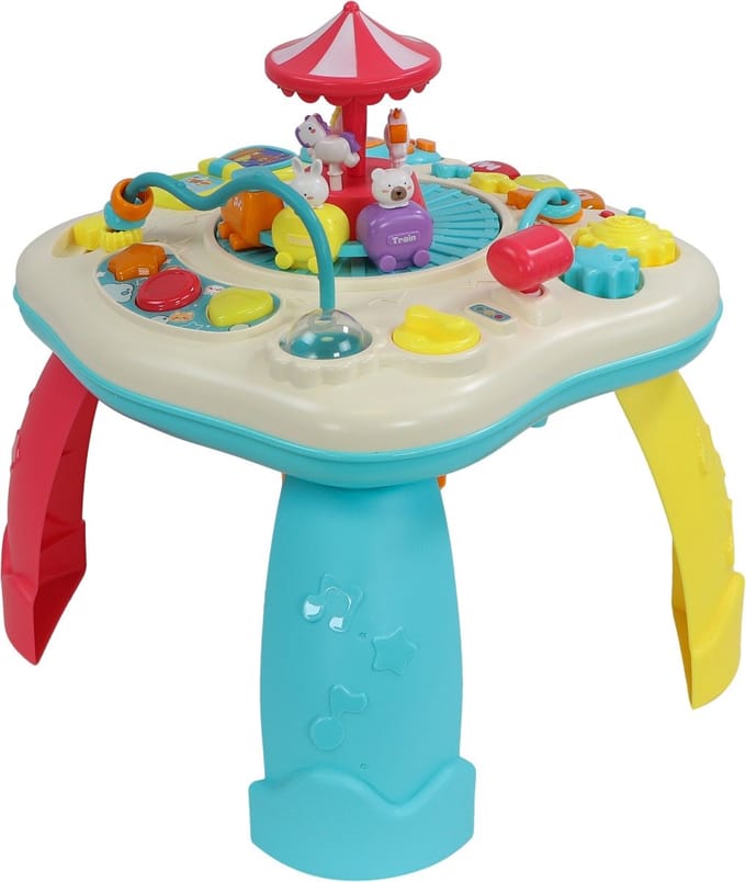 Eco Toys Rood/Geel Circus Activiteiten Speeltafel