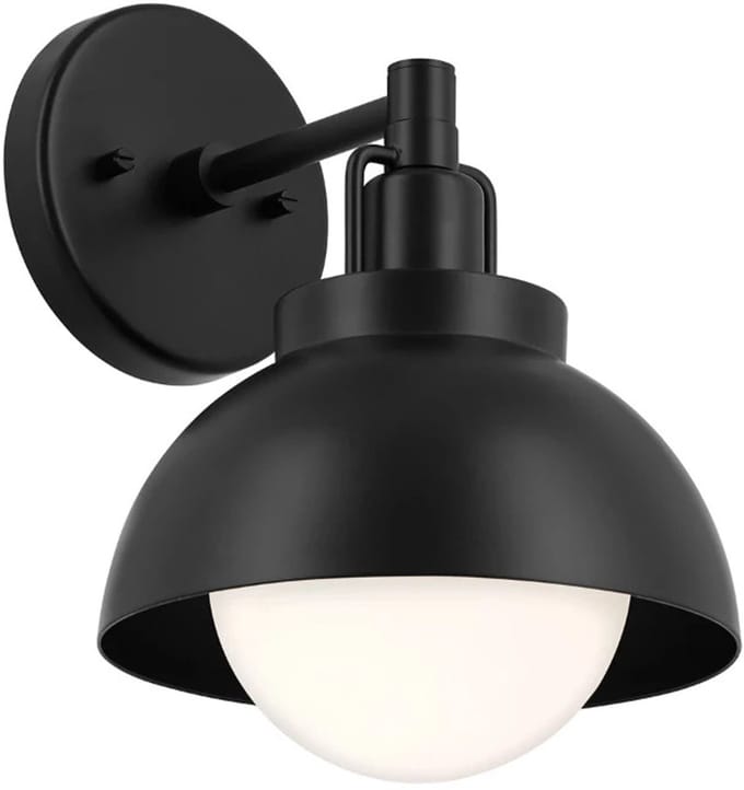 Kichler LED Plafondlamp Niva | 1X E27 Max 40W | Black