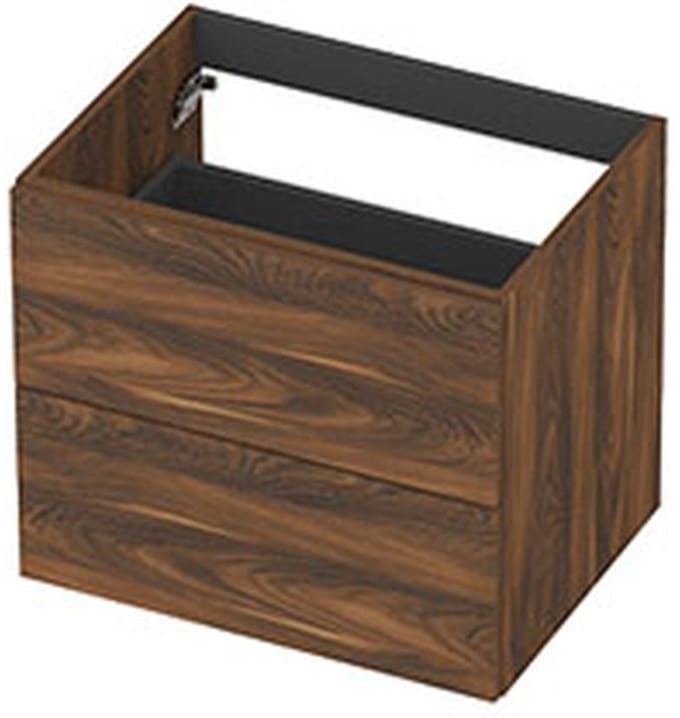 INK - Onderkast 2L Decor Softclose Tbv Greep - 600x450x520 Mm - Noten