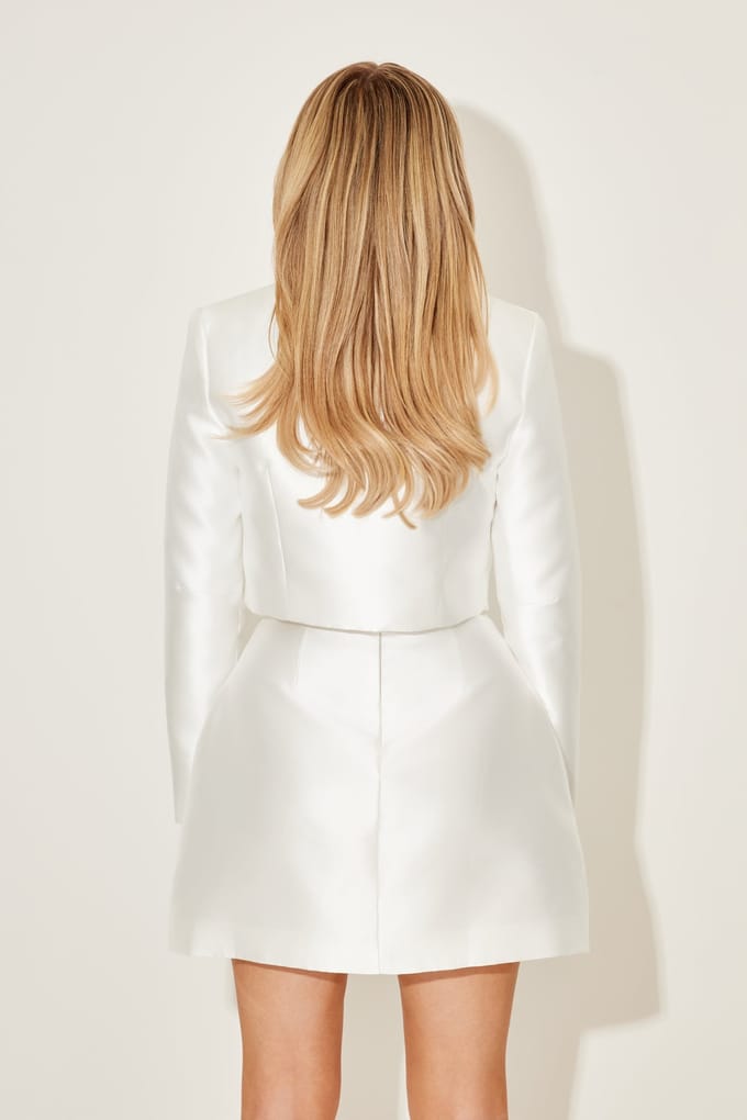Odd Muse Satin Jacket White Taglia: S | Giacche corte Outlet | Donna | Bianco