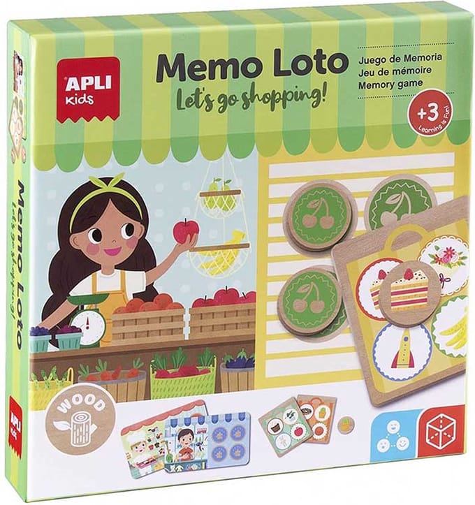 APLI Kids Geheugen Spel / Kwartet / Loto