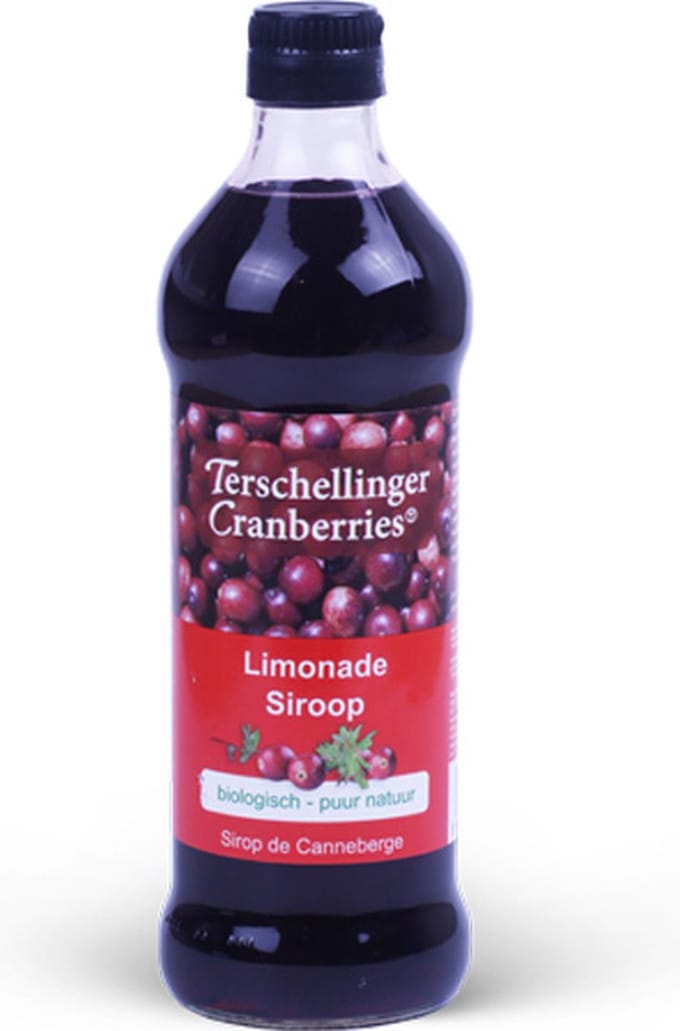 Terschellinger Cranberry Siroop Biologisch 6 x 500ml