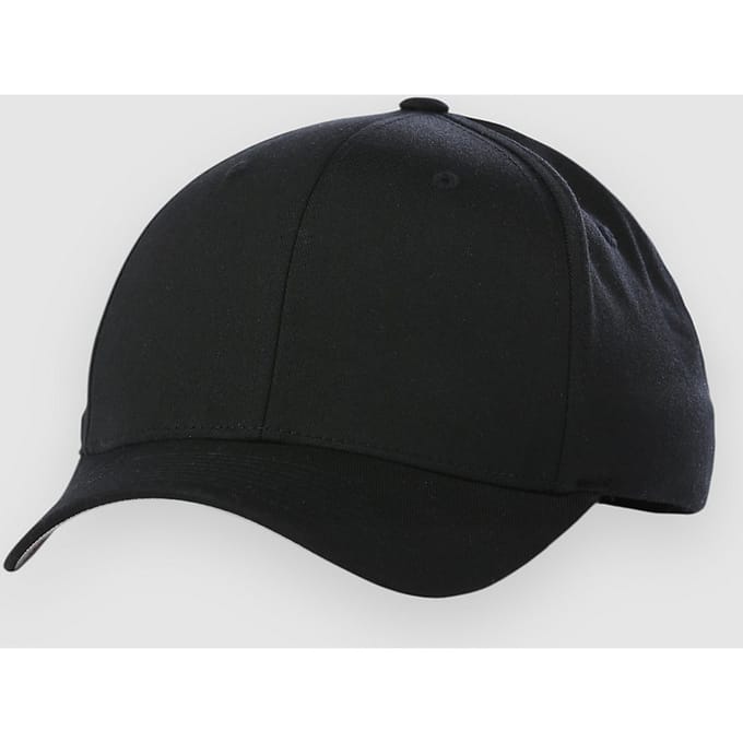 Flexfit Wooly Combed Unisex Cap - Zwart - S-M