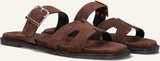 Notre-V 227226 Slippers - Dames - Bruin - Maat 40