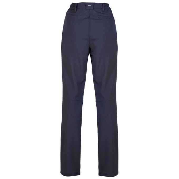 Regatta - Geweldige Outdoors Dames Fenton Softshell Wandelbroek (Donkerblauw)