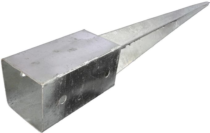 Paalhouder - M/punt - 91x900mm - FV
