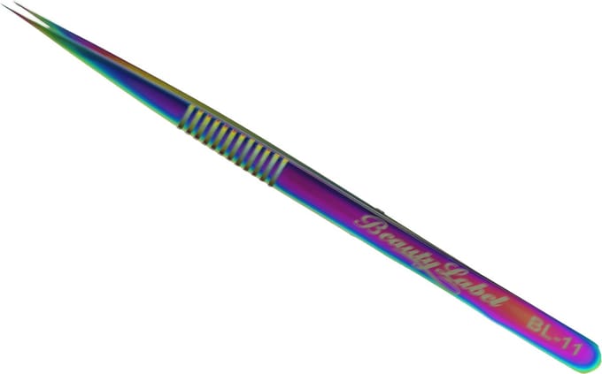 Beauty Label Pincet - Lash Tweezer - BL-11 - Multicolor