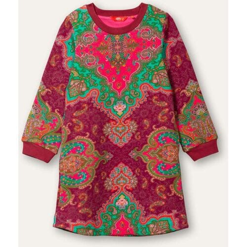 Oilily Doux Jurk- maat140/10yr Raspberry Sorbet