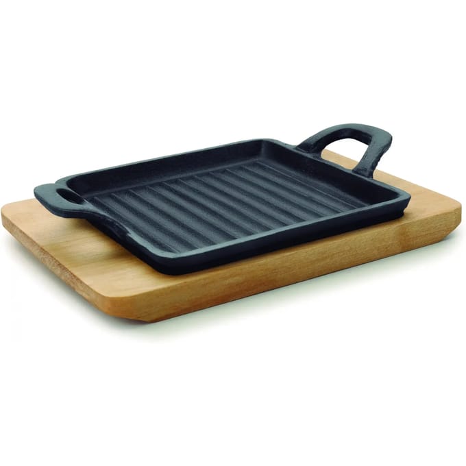 Mini vierkante plancha grill Lacor Magma