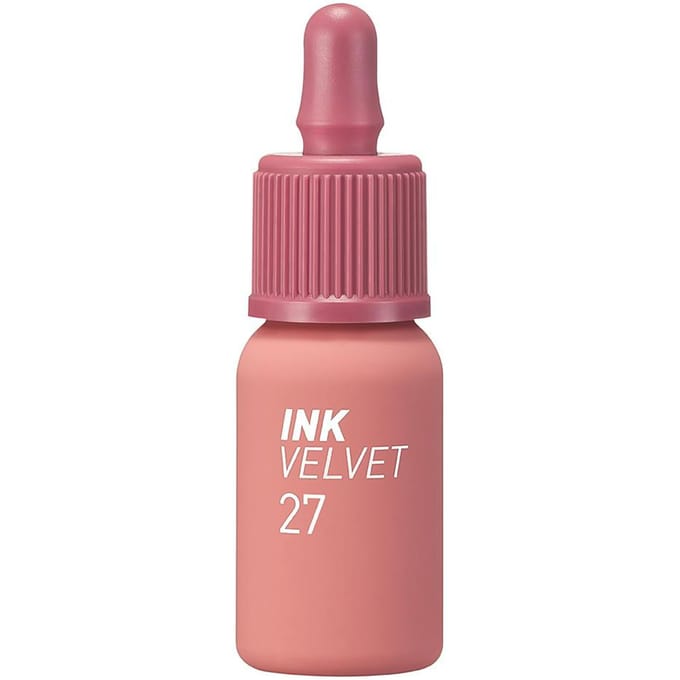Peripera, Encre à lèvres velours, 27 Strawberry Nude, 0,14 oz (4g) brown