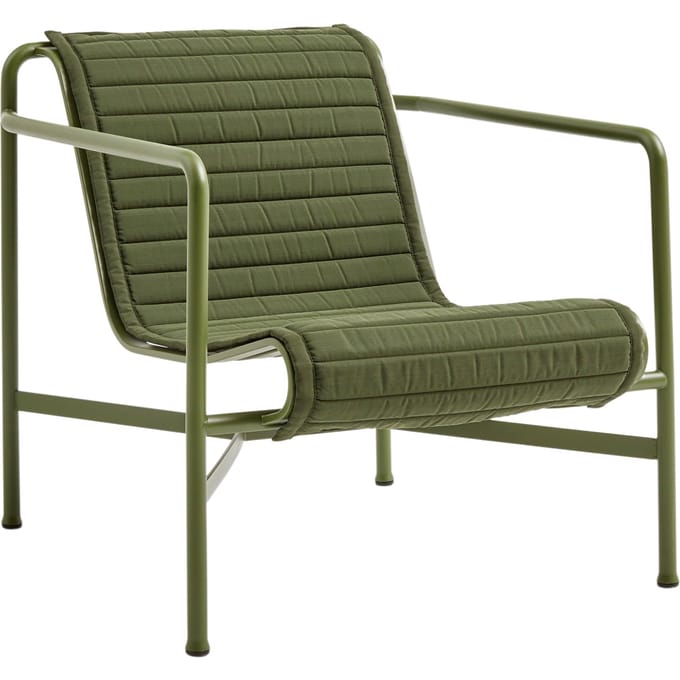 HAY - Zitkussen Palissade Lounge Chair Low - olijf - groen