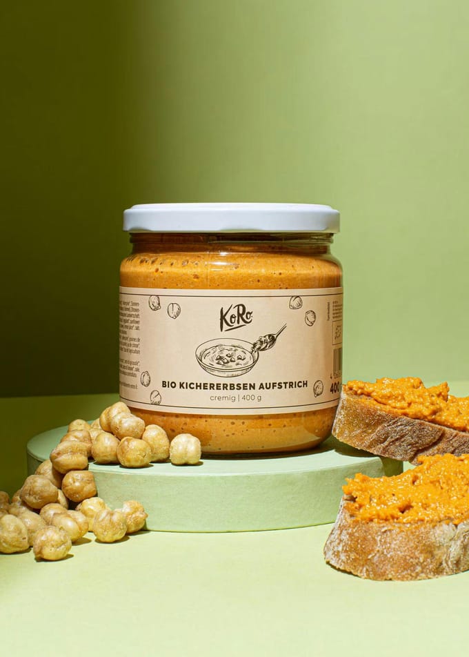 Bio kikkererwtenspread 380 g