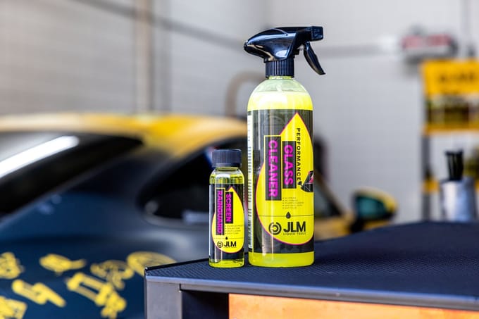 JLM Screen Rainguard & JLM Performance Glass Cleaner