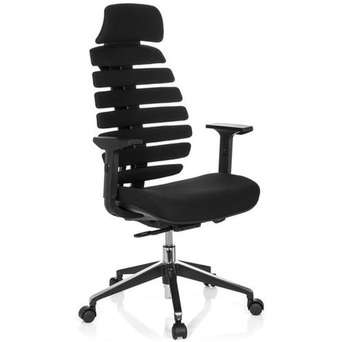 ERGO LINE II PRO | Stof - Professionele bureaustoel Zwart