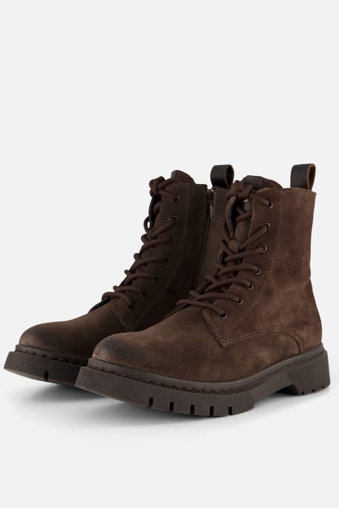 Tamaris Tamaris Veterboots bruin Suede