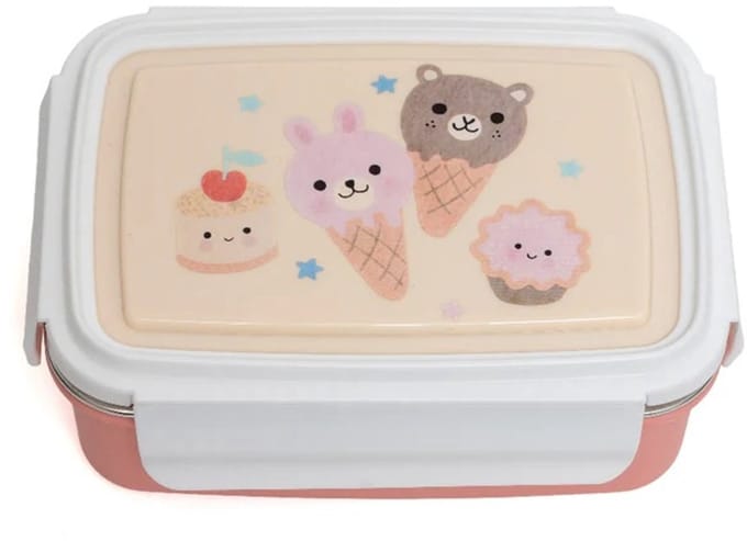Petit Monkey Bentobox Sparkling Sweets - Roze