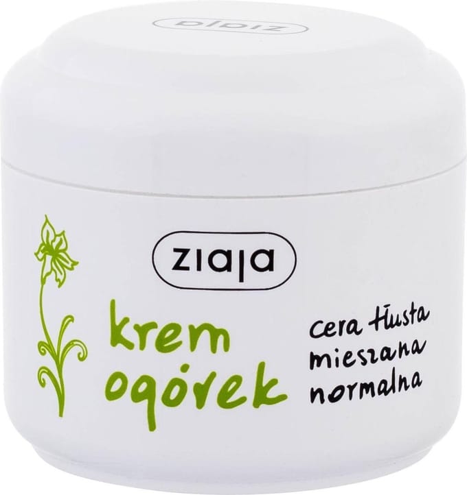 Ziaja - Cucumber Day Cream - Denní pleťový krém - 100ml