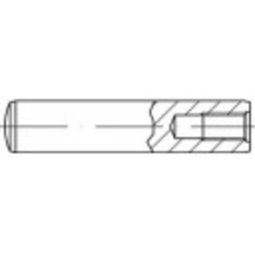 TOOLCRAFT 144768 Cilindrische pen (Ø x l) 4 mm x 16 mm M2 Staal 100 stuk(s)