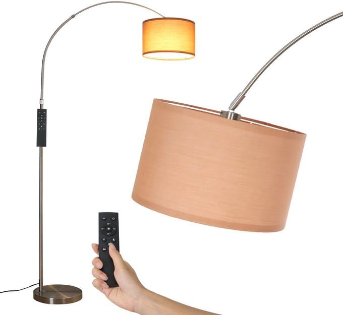 Amdelne Industriële Lampenkap Groen - Trompet Vloerlamp - fitting E27 MAX60W - excl. lichtbronnen