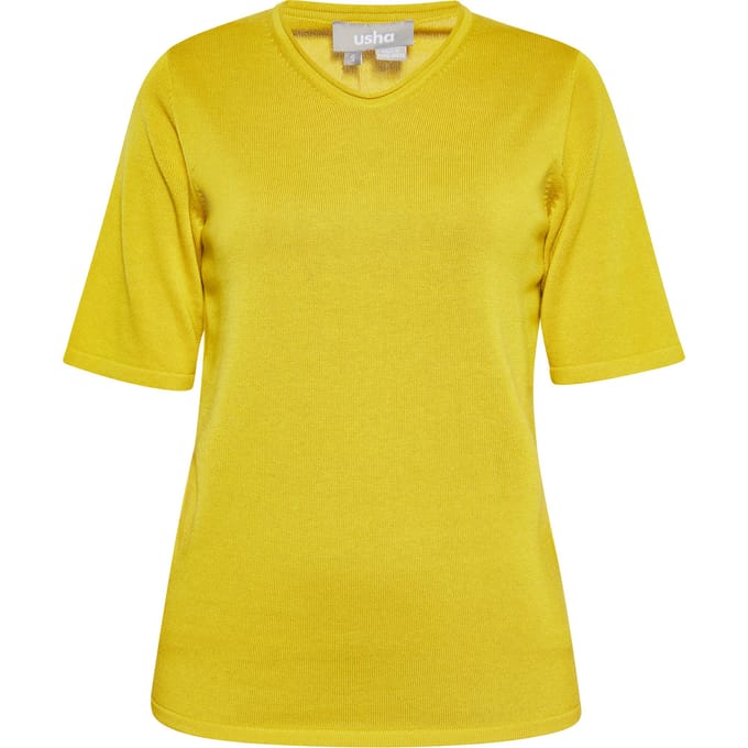 usha Jumper Dames Limoengeel