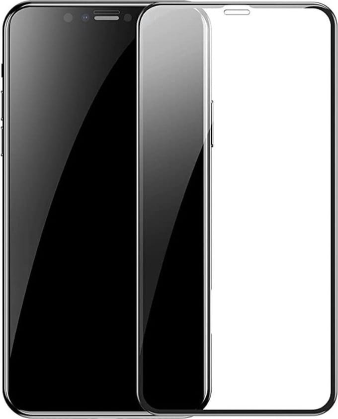 LuxeBass Full screenprotector geschikt voor iPhone Xs Max - glas scherm - bescherming